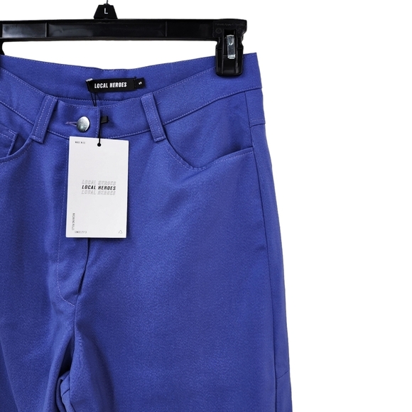 Local Heroes Women's Mia Violet Straight Pants - S - Picture 3 of 9